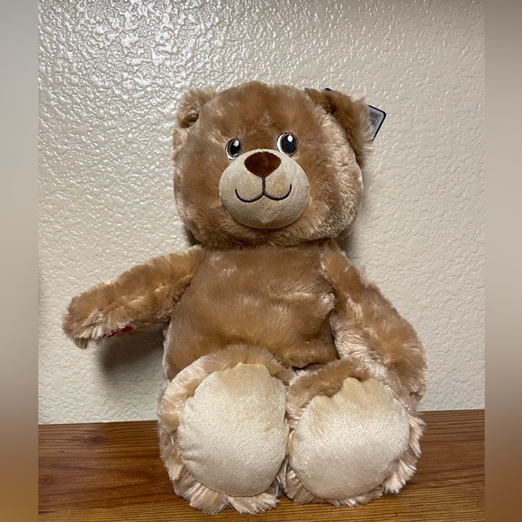 NWT “BAB” Build a Bear Cub Stuffed Animal Teddy Toy 14 inch Brown age 2+ - Picture 2 of 9